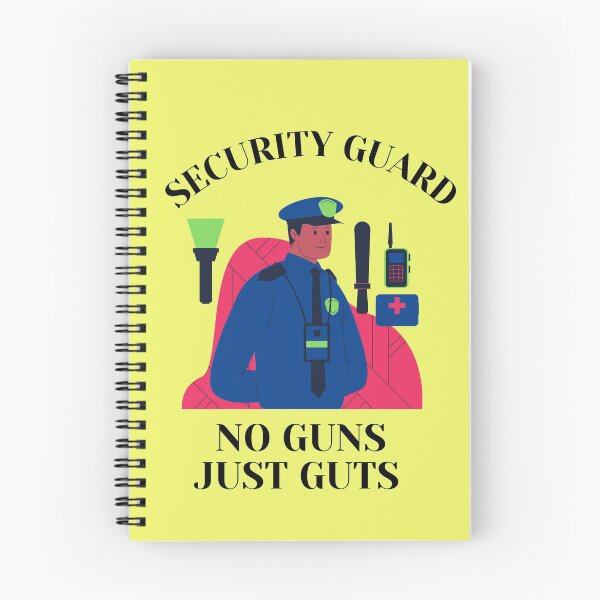 Item preview, Security Guard-No Guns Just Guts designed and sold by Mamibo.