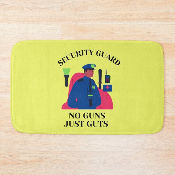 Item preview, Security Guard-No Guns Just Guts designed and sold by Mamibo.
