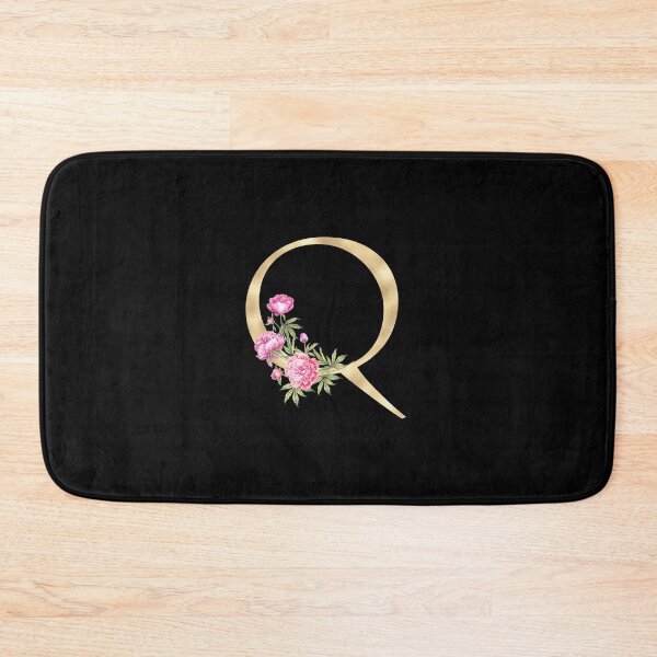 Item preview, Gold Letter Q With Garden Flowers | Floral Wedding Letters designed and sold by SerendipityNow.