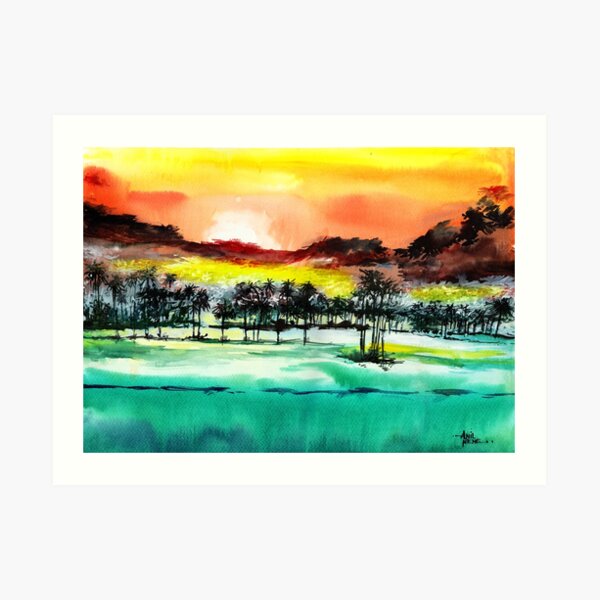 Good Evening 2 Art Print
