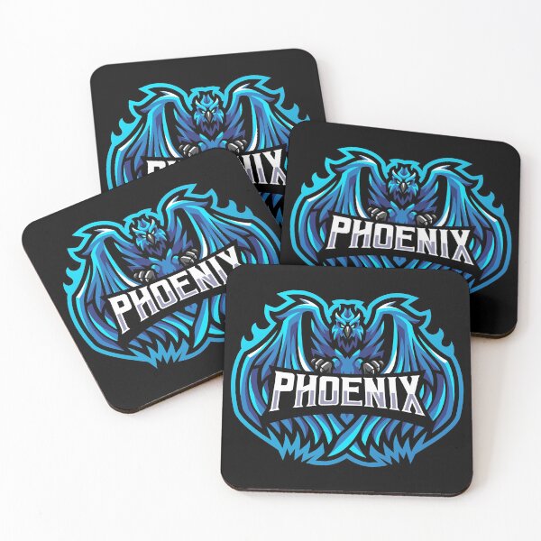 Item preview, Blue Fire Phoenix designed and sold by Silky Diamond.