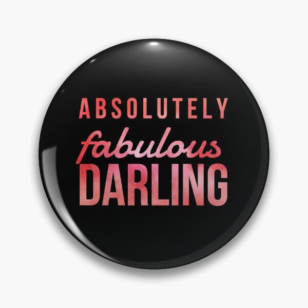Item preview, Absolutely fabulous darling designed and sold by Letters-Art.