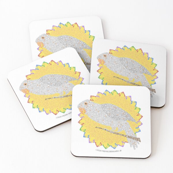 Item preview, I LOVE PARROTS Circle Design designed and sold by Pierre Bernard Jr.