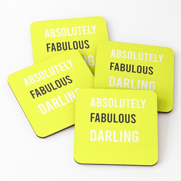 Item preview, Yellow Absolutely Fabulous Darling designed and sold by DamaliePierre.