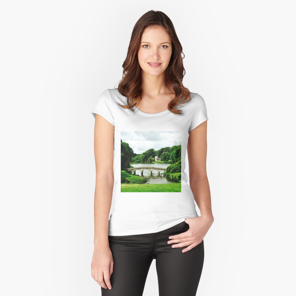 Item preview, Fitted Scoop T-Shirt designed and sold by robsteadman.