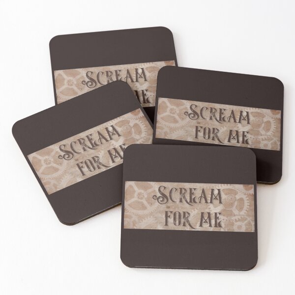 Item preview, Scream for me designed and sold by ShadowSparkPub.