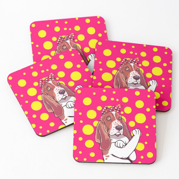 Item preview, Retro Basset Hound Dog Lover Mom Cartoon designed and sold by MrEddie10.