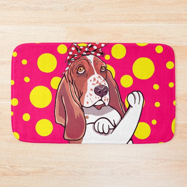Item preview, Retro Basset Hound Dog Lover Mom Cartoon designed and sold by MrEddie10.