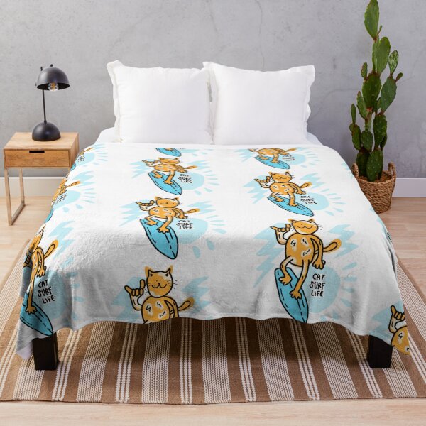 Item preview, CAt surf life surfing surf designed and sold by Tropical Blood.