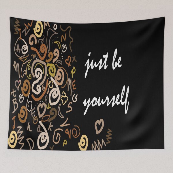 Item preview, just be your self  designed and sold by olafekry.