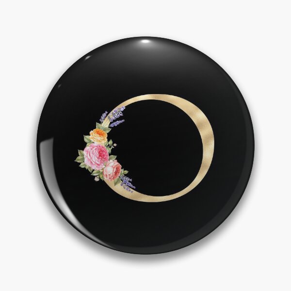 Item preview, Gold Letter O  With Garden Flowers | Floral Wedding Letters designed and sold by SerendipityNow.