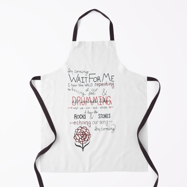 Item preview, Wait For Me lyric art designed and sold by heathergrey95.