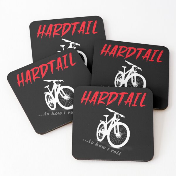 Item preview, Hardtail Is How I Roll, Cyclist designed and sold by ilovetshirts87.