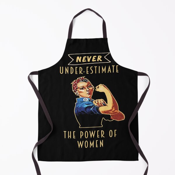 Item preview, Never Under-estimate The Power Of Women - Rosie Riveter designed and sold by ColorfulMystic.