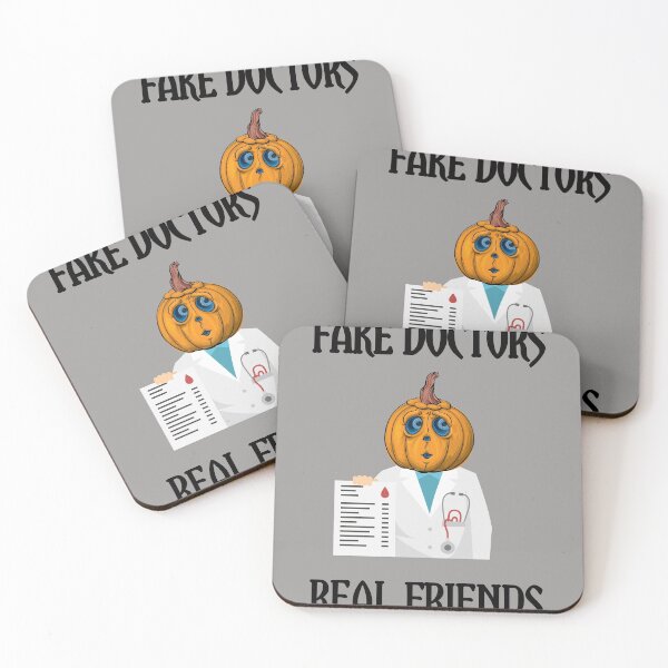 Item preview,  Fake doctors real friends designed and sold by Designhub14.