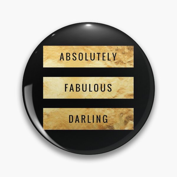 Item preview, Copy of Absolutely fabulous darling designed and sold by Letters-Art.
