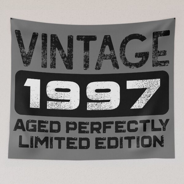 Item preview, vintage 1997 aged perfectly limited edition birthday gift idea  grandpa grandma mother dad father designed and sold by yassiny.