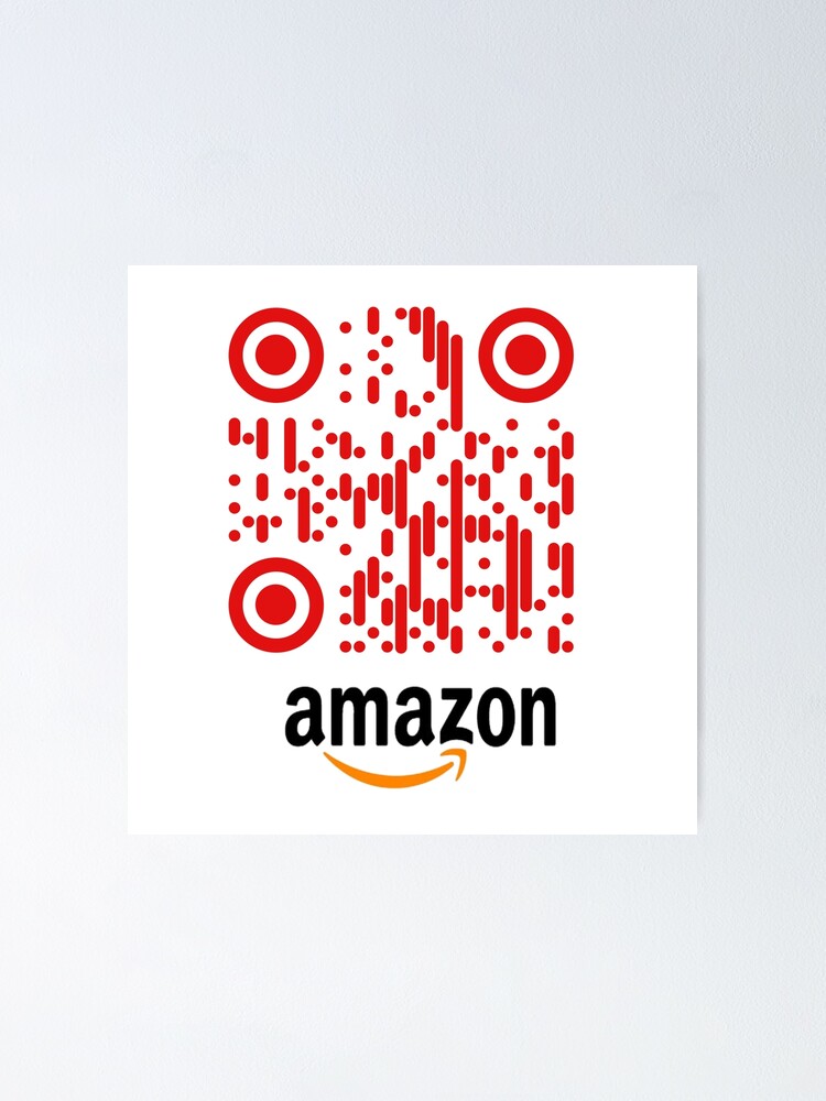 "Amazon QR Code" Poster by JoseAguilarm Redbubble