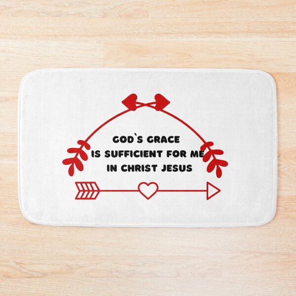 Item preview, God's Grace Is Sufficient designed and sold by doodle3Dandy.