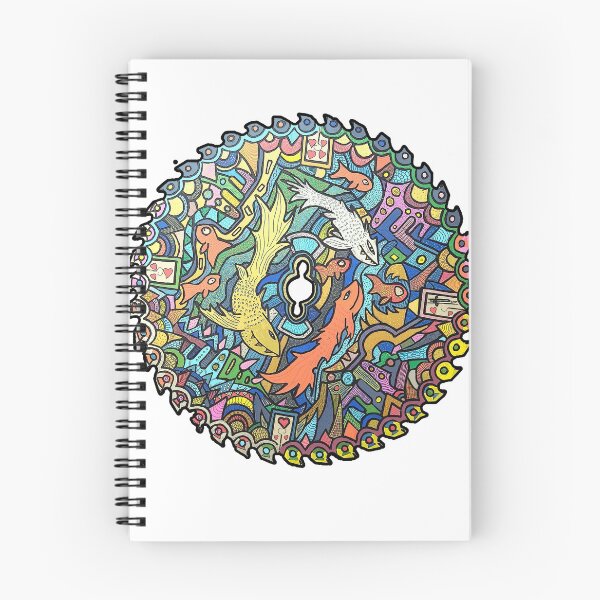 Artikelvorschau, Fisch-Sägeblatt-Mandala entworfen und verkauft von MuscularTeeth.