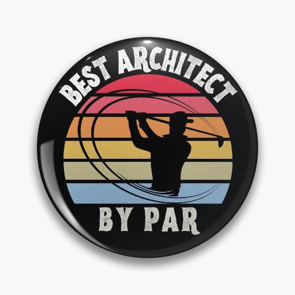 Item preview, Architect Golf player gifts, Best Architect on the Back Nine, Vintage Sunset Design for Golfer Architect designed and sold by AmazingEcraft.