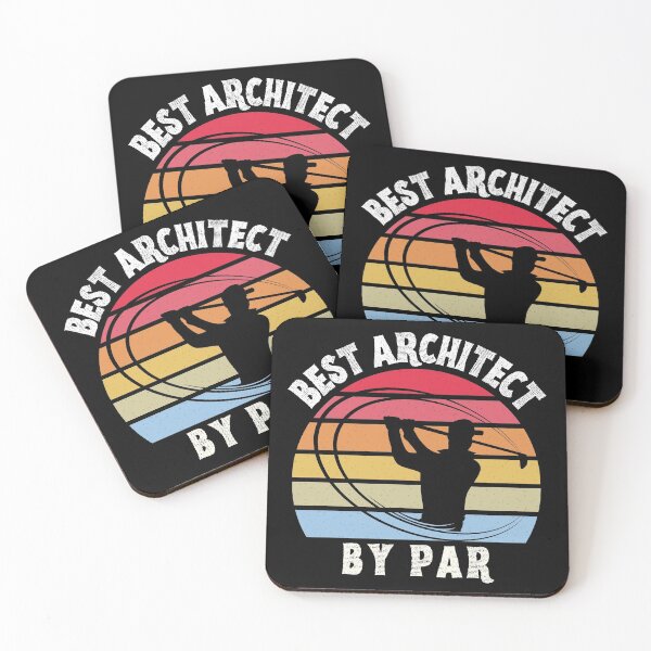 Item preview, Architect Golf player gifts, Best Architect on the Back Nine, Vintage Sunset Design for Golfer Architect designed and sold by AmazingEcraft.
