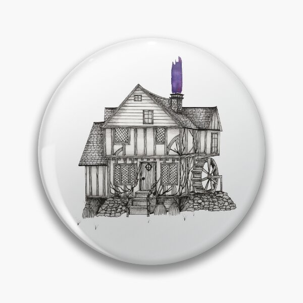 Item preview, Hocus Pocus Sanderson Sisters Cottage A5 Art Print | Hocus Pocus Print | Halloween Art Print | Hocus Pocus Art Print | Halloween Gifts designed and sold by OnyxFalls.