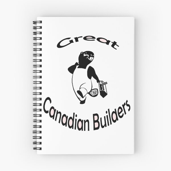 Item preview, Great Canadian Builders, They are Born to Do It ! designed and sold by michaelrodents.