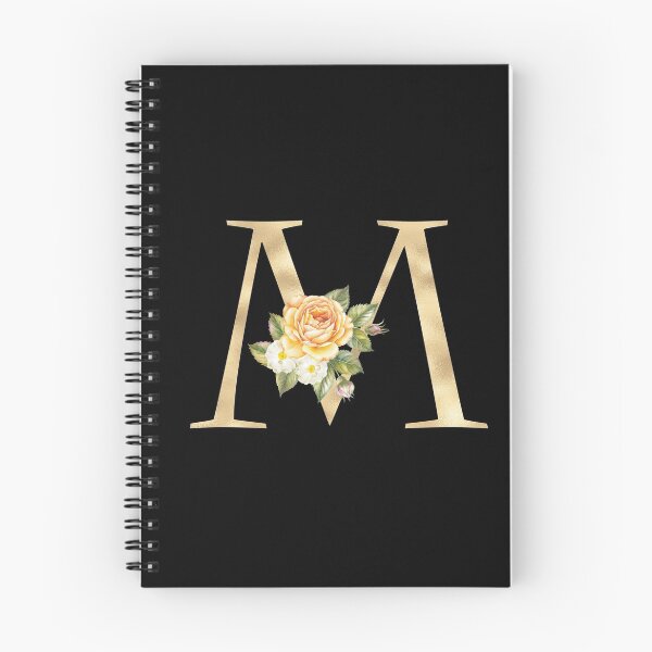 Item preview, Gold Letter M  With Garden Flowers | Floral Wedding Letters designed and sold by SerendipityNow.