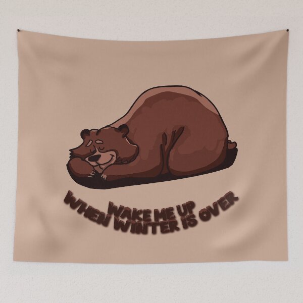 Item preview, WAKE ME UP WHEN WINTER IS OVER  designed and sold by MBartistic.