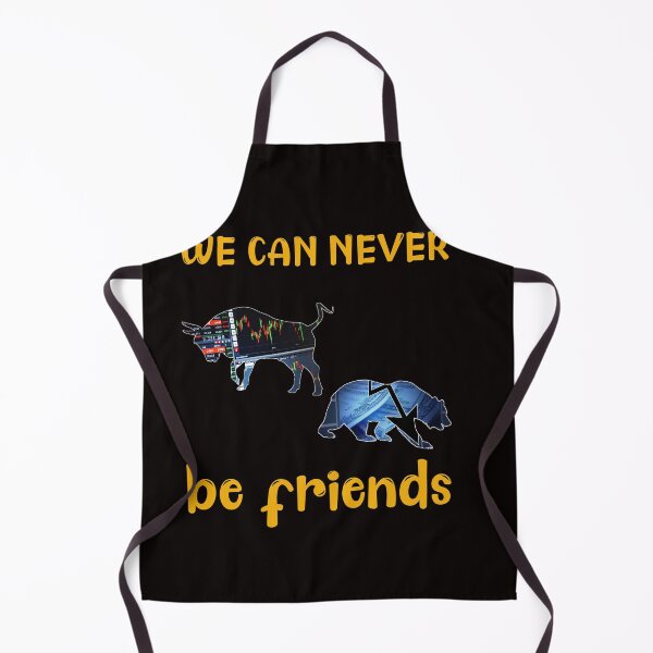 Item preview, WE CAN NEVER BE FRIENDS Trading, stock exchange, bull and bear designed and sold by Colator.