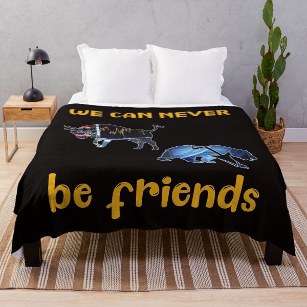 Item preview, WE CAN NEVER BE FRIENDS Trading, stock exchange, bull and bear designed and sold by Colator.