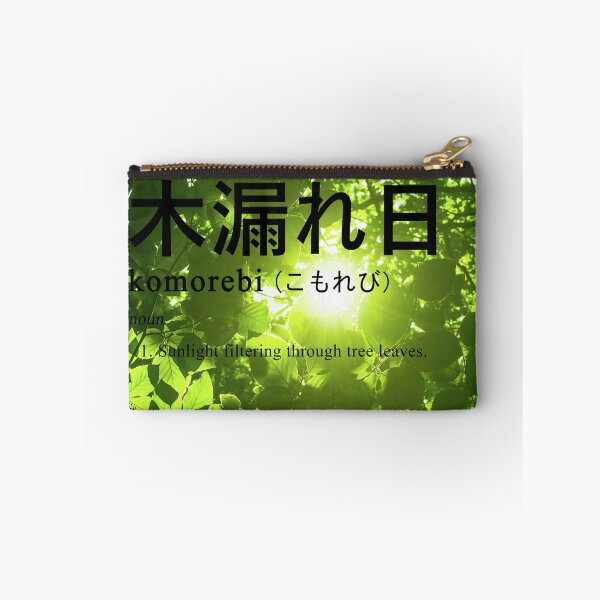 Item preview, Shinrinyoku (Definition - Japanese word) Leaves Background designed and sold by akkurato.