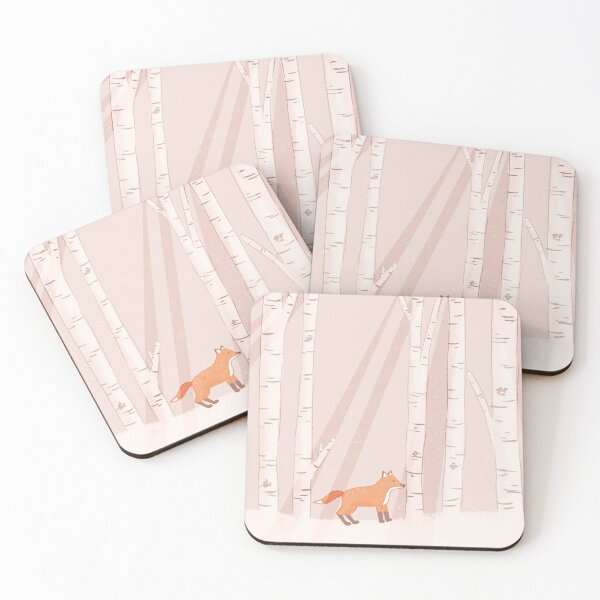 Item preview, Fox in the Woods designed and sold by apple-krisp.