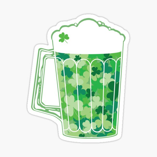 Clover Beer Sticker