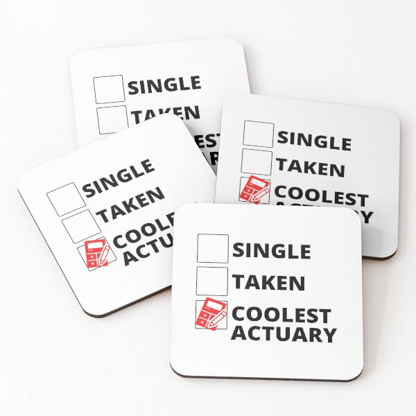 Item preview, Single Taken Coolest Actuary designed and sold by stelsanc.