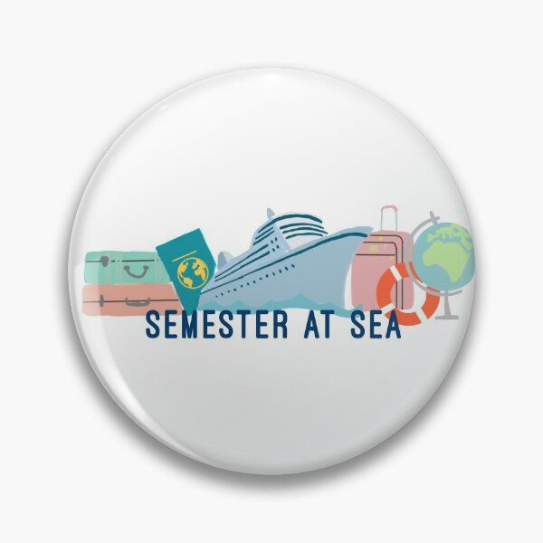 Item preview, Semester at Sea Sticker designed and sold by emmaprillaman.