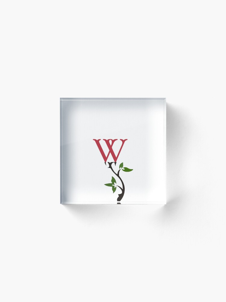 Alternate view of Wrongdoing Magazine Logo Collection Acrylic Block