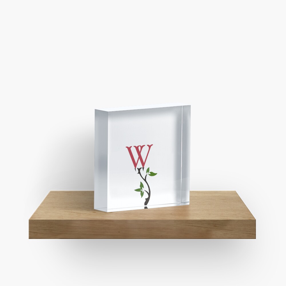 Wrongdoing Magazine Logo Collection Acrylic Block