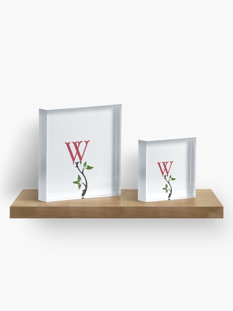 Alternate view of Wrongdoing Magazine Logo Collection Acrylic Block