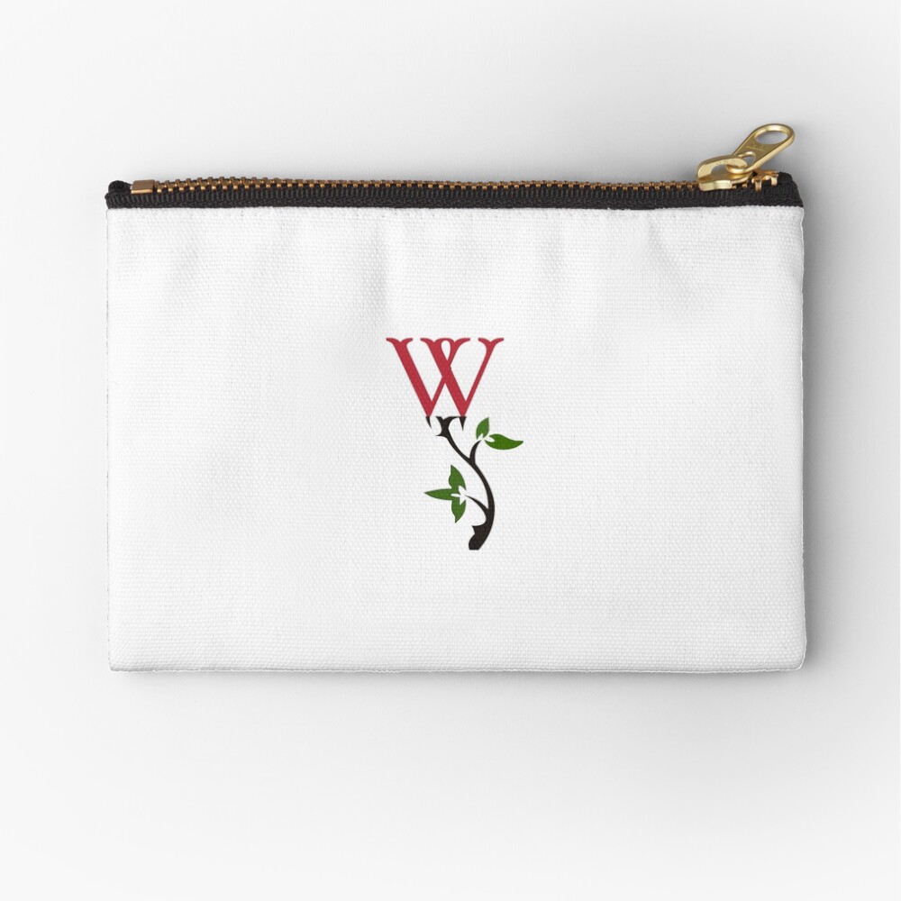 Wrongdoing Magazine Logo Collection Zipper Pouch