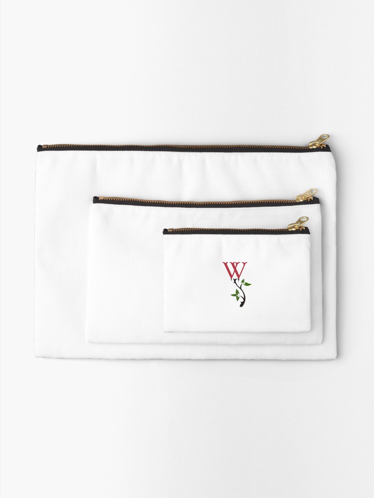Alternate view of Wrongdoing Magazine Logo Collection Zipper Pouch