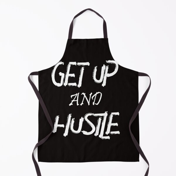 Item preview, GET UP AND HUSTLE saying shirt sport training motivation designed and sold by Colator.