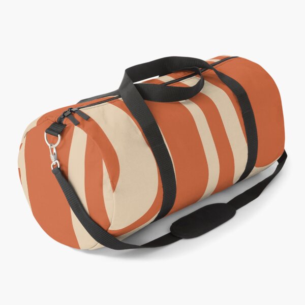 Item preview, Palm Springs Retro Midcentury Modern Abstract Pattern in Mid Mod Burnt Orange and Beige designed and sold by kierkegaard.
