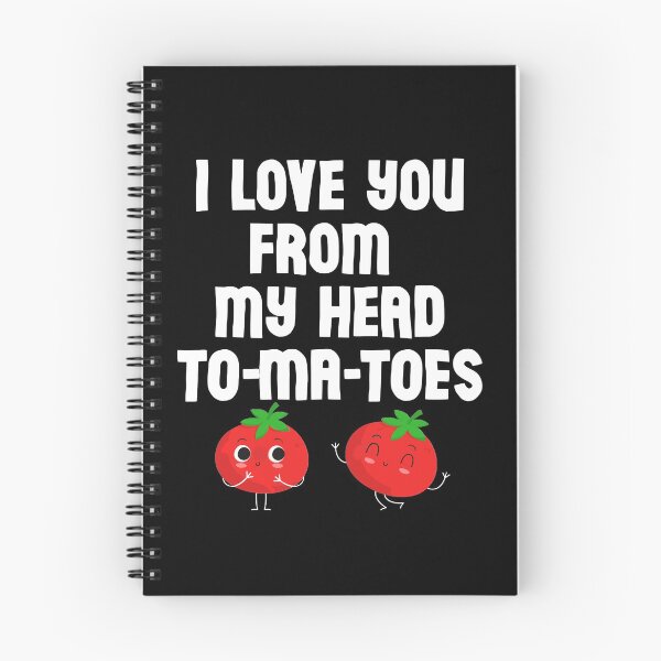 Item preview, I love you from my head tomatoes, lovely cute I love you shirt designed and sold by Th3 Merch.