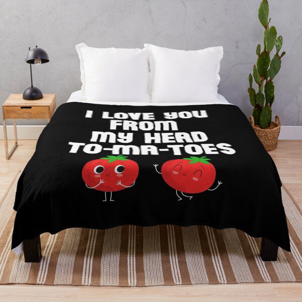 Item preview, I love you from my head tomatoes, lovely cute I love you shirt designed and sold by Th3 Merch.