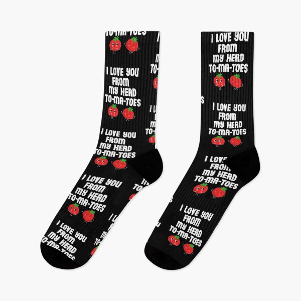 Item preview, I love you from my head tomatoes, lovely cute I love you shirt designed and sold by Th3 Merch.