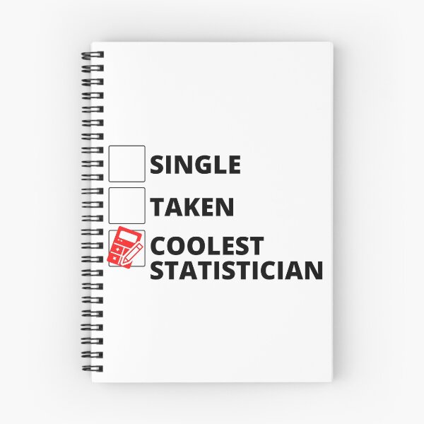 Item preview, Single Taken Coolest Statistician designed and sold by stelsanc.