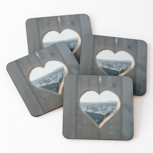 Item preview, city of St. John's, newfoundland, canada through a heart shaped frame designed and sold by erikallen920.