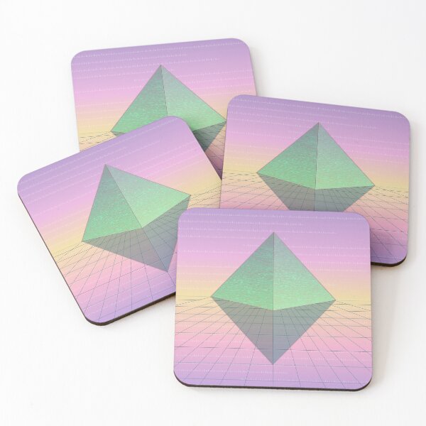 Item preview, Pastel Desert Pyramid  designed and sold by Punderstandable.
